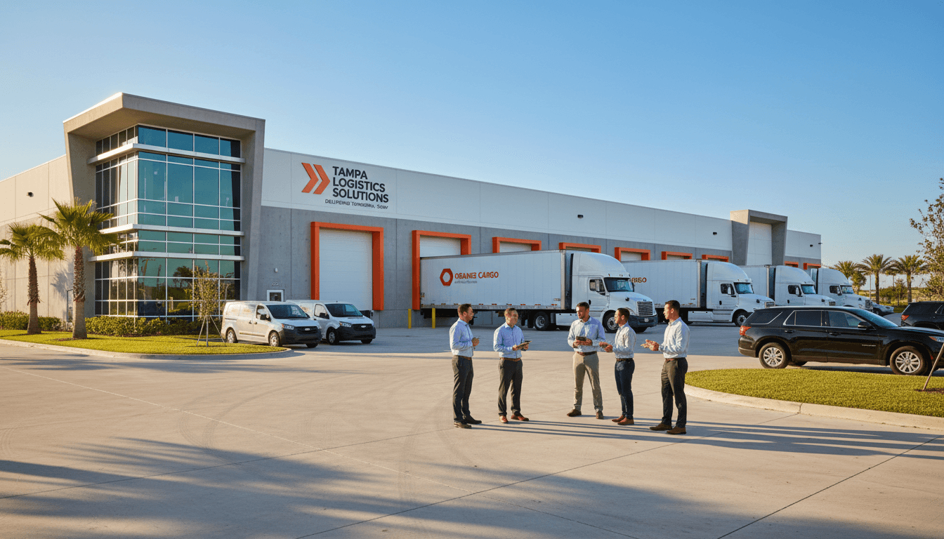 Tampa-based logistics facility with professional team