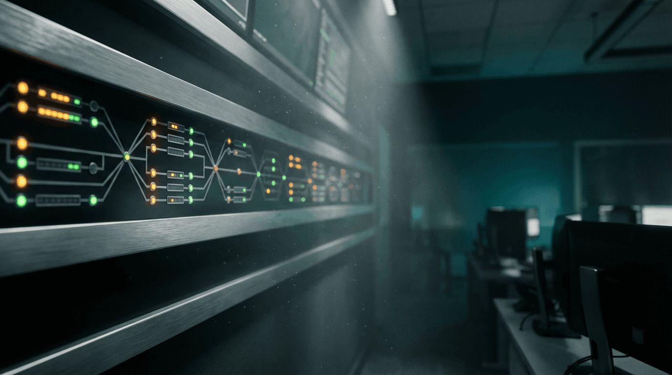 Dispatcher managing real-time freight tracking at Curry Logistics Management LLC