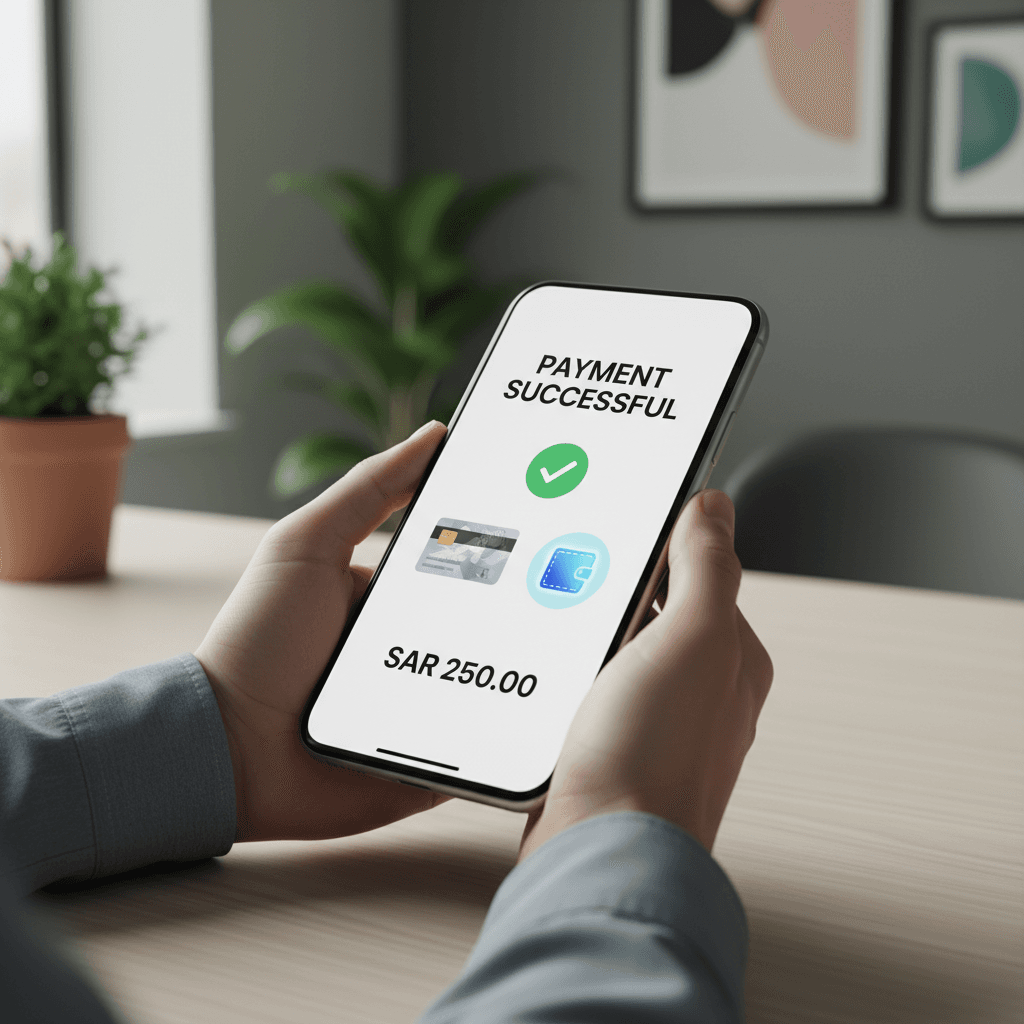 Direct deposit payment confirmation on mobile device